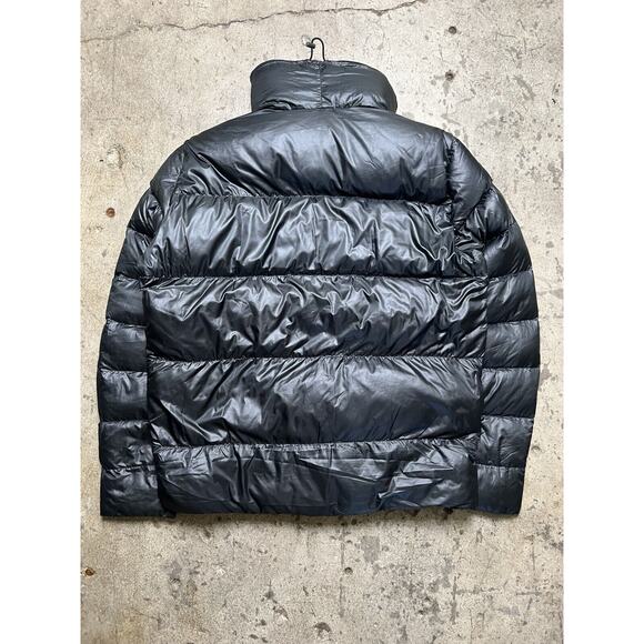 Nike ACG Outer Layer 3 Size L Womens Black 3/4 Zip Down Packable Puffer 800 Fill - Picture 11 of 15